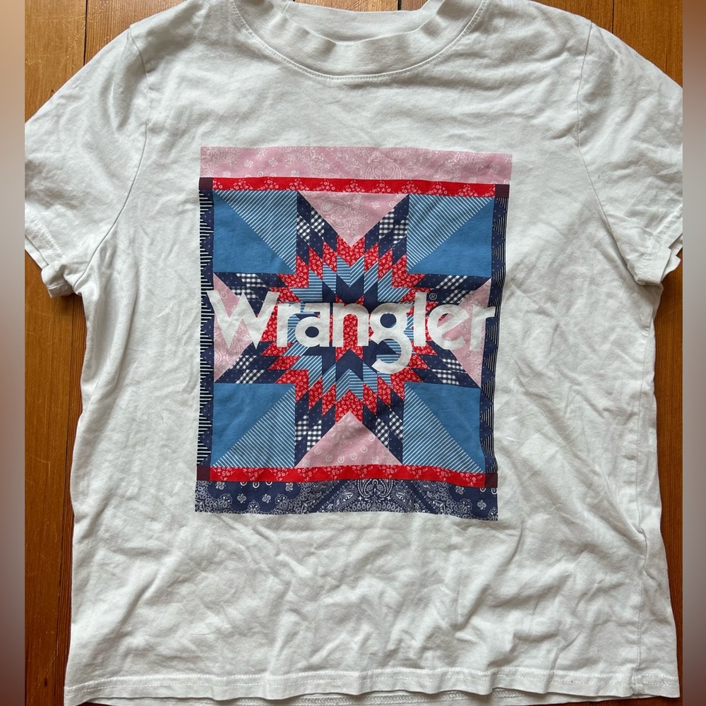 Cropped wrangler shirt